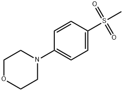 4-(4-Methanesulfonyl-phenyl)-morpholine Structure