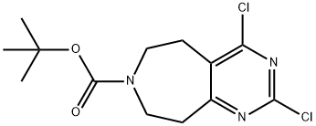 7-BOC-2,4-二氯-5,6,8,9-嘧啶并[4,5-D]氮杂环庚烷