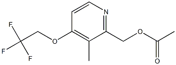 2-乙酰氧甲基-3-甲基-4-(三氟乙氧基)吡啶