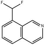 8-(Difluoromethyl)isoquinoline Structure