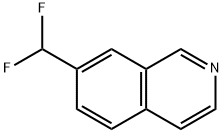7-(Difluoromethyl)isoquinoline Structure