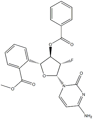 3',5'-Di-O-benzoyl-2'-deoxy-2'-fluoro-beta-D-arabinocytidine