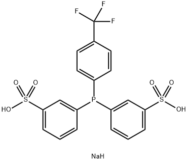 Bis(3-sulfonatophenyl)(4-trifluoroMethylphenyl)phosphine disodiuM dihydrate, Min. 97% p-DANPHOS Structure