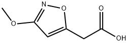 5-Isoxazoleaceticacid,3-methoxy-(8CI,9CI) Structure