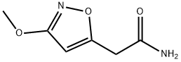 5-Isoxazoleacetamide,3-methoxy-(8CI,9CI) Structure