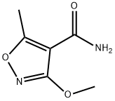 4-Isoxazolecarboxamide,3-methoxy-5-methyl-(8CI) Structure
