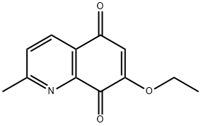 5,8-Quinolinedione,7-ethoxy-2-methyl-(9CI) Structure