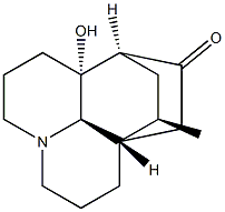 (12α,15R)-12-Hydroxy-15-methyllycopodan-5-one Structure