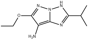 1H-Pyrazolo[1,5-b][1,2,4]triazol-7-amine,6-ethoxy-2-(1-methylethyl)-(9CI) Structure