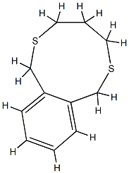 1,4,5,7-Tetrahydro-3H-2,6-benzodithionin Structure