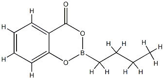 2-Butyl-4H-1,3,2-benzodioxaborin-4-one Structure