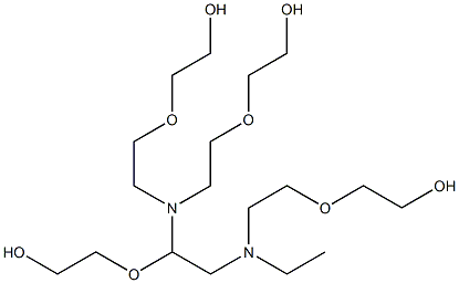 ETHYLENEDIAMINEETHOXYLATE Structure