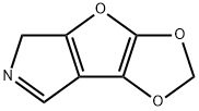 5H-1,3-Dioxolo[4,5]furo[2,3-c]pyrrole  (8CI,9CI) Structure