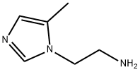 1H-Imidazole-1-ethanamine,5-methyl-(9CI) Structure