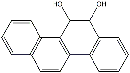 chrysene-5,6-dihydrodiol Structure