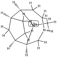 8,11-Diazatricyclo[4.4.1.12,5]dodecane,11-methyl-,(1-alpha-,2-bta-,5-bta-,6-alpha-)-(9CI) Structure