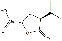 D-erythro-Pentaric acid, 2,3-dideoxy-2-(1-methylethyl)-, 1,4-lactone (9CI) Structure