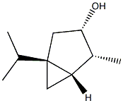 (1R,5β)-4α-Methyl-1β-isopropylbicyclo[3.1.0]hexan-3α-ol Structure