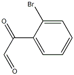 Benzeneacetaldehyde, 2-bromo-α-oxo- Structure