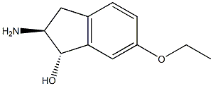 1H-Inden-1-ol,2-amino-6-ethoxy-2,3-dihydro-,(1R,2R)-rel-(9CI) Structure