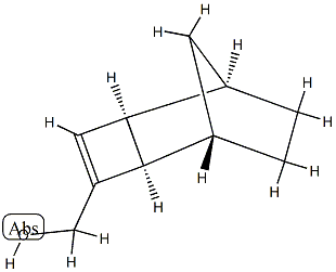 Tricyclo[4.2.1.02,5]non-3-ene-3-methanol, (1R,2S,5S,6S)-rel- (9CI) Structure