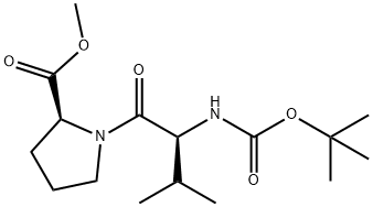 L-Proline, N-[(1,1-dimethylethoxy)carbonyl]-L-valyl-, methyl ester