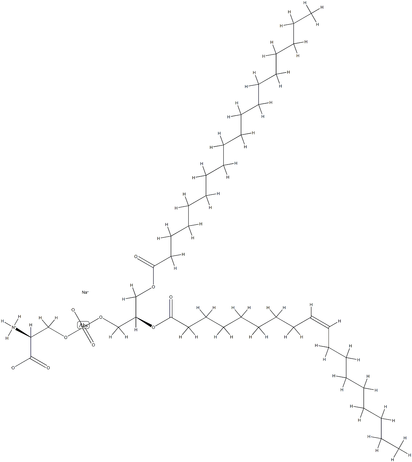 L-ALPHA-PHOSPHATIDYLSERINES, BRAIN, PORCINE Structure