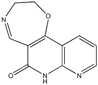 1,4-Oxazepino[6,7-c][1,8]naphthyridin-6(2H)-one,3,7-dihydro-(9CI) Structure