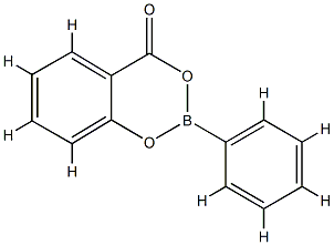 2-Phenyl-4H-1,3,2-benzodioxaborin-4-one Structure