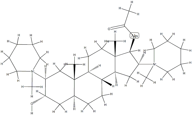 3-desacetylpancuronium Structure