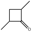 2α,4α-Dimethylcyclobutanone Structure