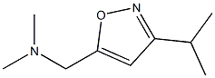 5-Isoxazolemethanamine,N,N-dimethyl-3-(1-methylethyl)-(9CI) Structure