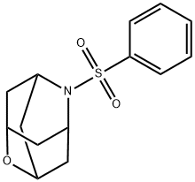 6-Phenylsulfonyl-2-oxa-6-azatricyclo[3.3.1.13,7]decane Structure