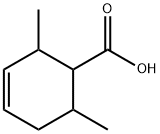 3-Cyclohexene-1-carboxylicacid,2,6-dimethyl-(9CI) Structure