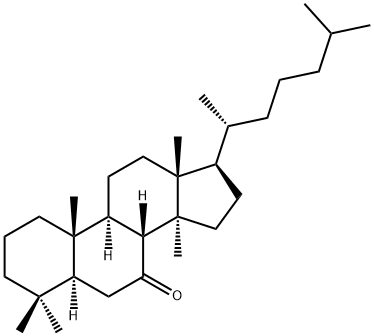 5ξ-Lanostan-7-one Structure