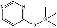 Pyrimidine,4-[(trimethylsilyl)oxy]-(9CI) Structure