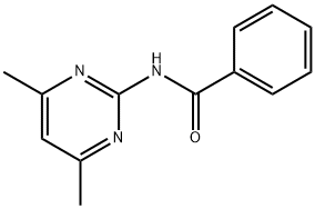 N-(4,6-dimethyl-pyrimidin-2-yl)-benzamide Structure