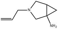 3-Azabicyclo[3.1.0]hexan-1-amine,3-(2-propenyl)-(9CI) Structure