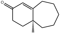 4aβ-Methyl-3,4,4a,5,6,7,8,9-octahydro-2H-benzocycloheptene-2-one Structure