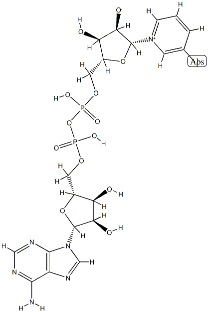 3-iodopyridine-adenine dinucleotide Structure