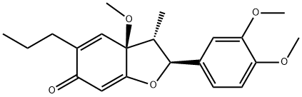 dihydrokadsurenone Structure