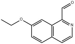 1-Isoquinolinecarboxaldehyde,7-ethoxy-(9CI) Structure