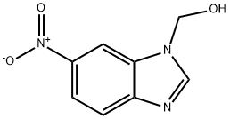 1H-Benzimidazole-1-methanol,6-nitro-(9CI) Structure
