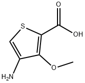 2-Thiophenecarboxylicacid,4-amino-3-methoxy-(9CI) Structure