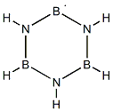 1,3,5-triaza-2,4,6$l^{2}-triboracyclohexane Structure