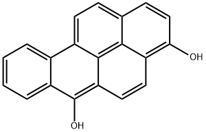 benzo(a)pyrene-3,6-quinol Structure