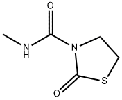 3-Thiazolidinecarboxamide,N-methyl-2-oxo-(9CI) Structure
