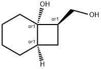 Bicyclo[4.2.0]octane-7-methanol, 6-hydroxy-, (1R,6S,7R)-rel- (9CI) Structure
