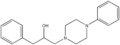 α-Benzyl-4-phenyl-1-piperazineethanol Structure