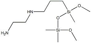AMINOETHYLAMINOPROPYLSILOXANE-DIMETHYLSILOXANE COPOLYMER Structure